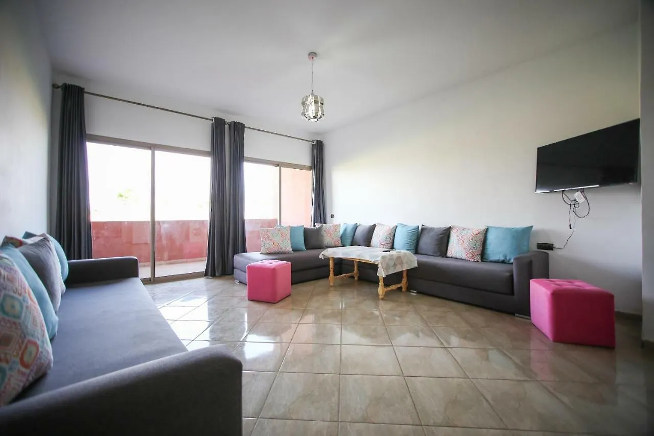 Bel Appartement 3 Chambres Et Grand Sejour, Sans Vis A Vis, Residence Familiale Marrakesh 0*,